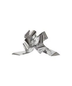 5 NŒUDS METALLISE ARGENT 31 MM