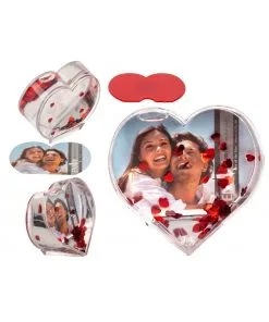 Boite Coeur Pour Photo (9x9 Boite Transparente)