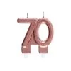 BOUGIE 70 ROSE_GOLD 9X7.5CM