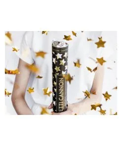CANON CONFETTIS ETOILE ETOILE OR 80 CM