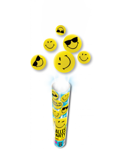 CANON LANCEUR DE BALLES EN MOUSSE SMILEY