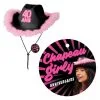 CHAPEAU GIRLY 40 ANS CHAPEAU GIRLY NOIR/ROSE