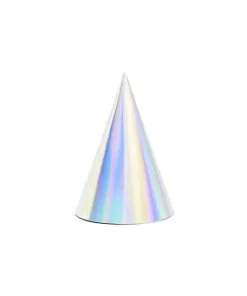 CHAPEAU HOLOGRAPHIQUE X6 IRIDESCENT 10CM