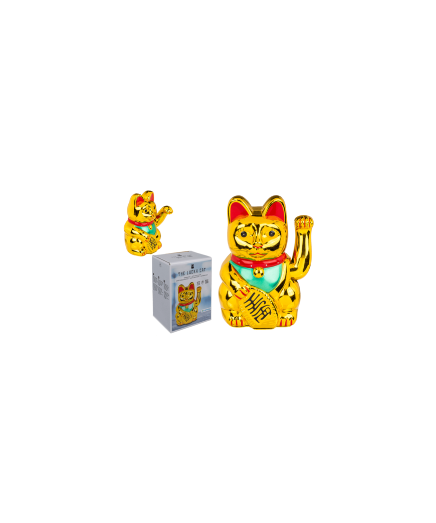 Chat Chinois Agitant 20cm (besoin De 2 Piles AA) 1 Chat Chinois Agitant 20cm (besoin De 2 Piles AA)