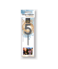 Cierge Magique Chiffre 5
