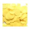 CONFETTIS ROND PAPIER JAUNE 15GR