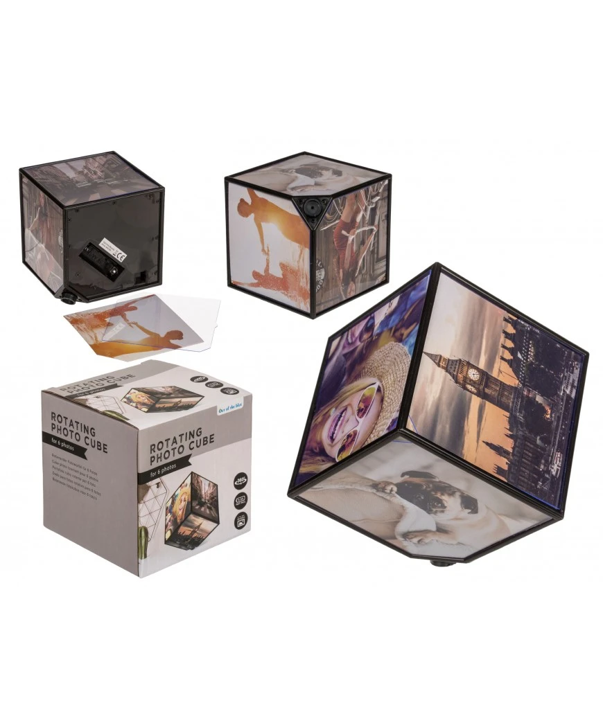 Cube Photos Tournant (11x11cm - 1 Pile AA) 1 Cube Photos Tournant (11x11cm - 1 Pile AA)