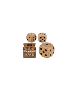 Dé En Bois 6x6cm