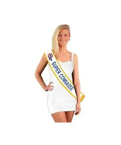 ECHARPE SUPER CONNASSE BLUE