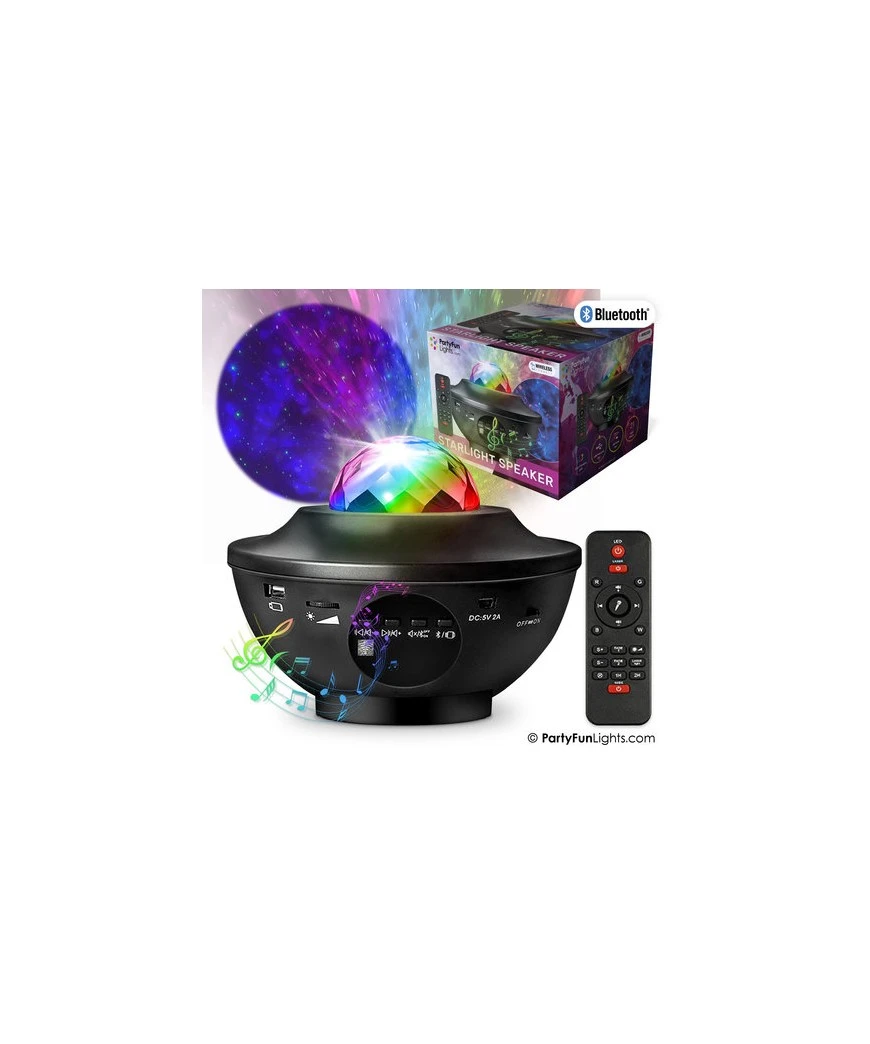 Enceinte Starlight (JEUX DE COULEUR - 1 X3W) 1 Enceinte Starlight (JEUX DE COULEUR - 1 X3W)