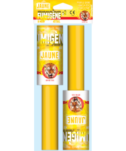 Fumigène à Main Jaune X2