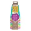 GOBELETS SUMMER 53 CL X 20 MULTICOLORE 53 CL