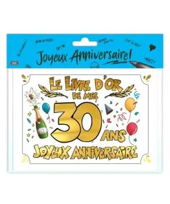 LIVRE D'OR 30 ANS
