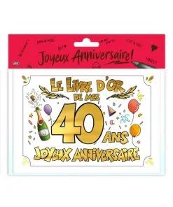 LIVRE D'OR 40 ANS