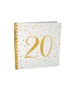 LIVRE D'OR BLANC OR 20 ANS