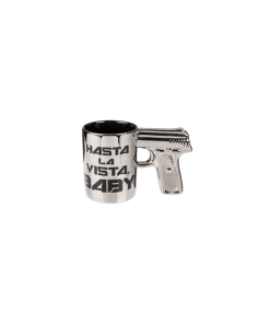 Mug Argent Hasta La Vista