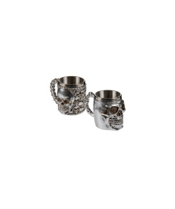 Mug Argenté Tête De Mort