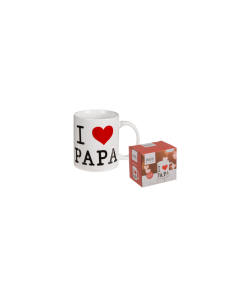 Mug I Love Papa 10x8cm
