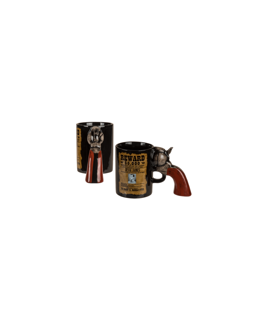 Mug Poignée Revolver (18x12 Cm) 1 Mug Poignée Revolver (18x12 Cm)