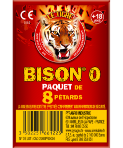 Pétard Bison 0 X8