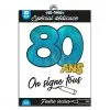 Tee Shirt On Signe 80Ans